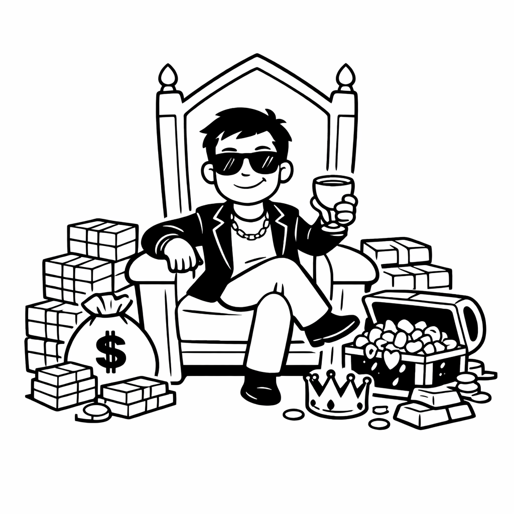 Man On Throne